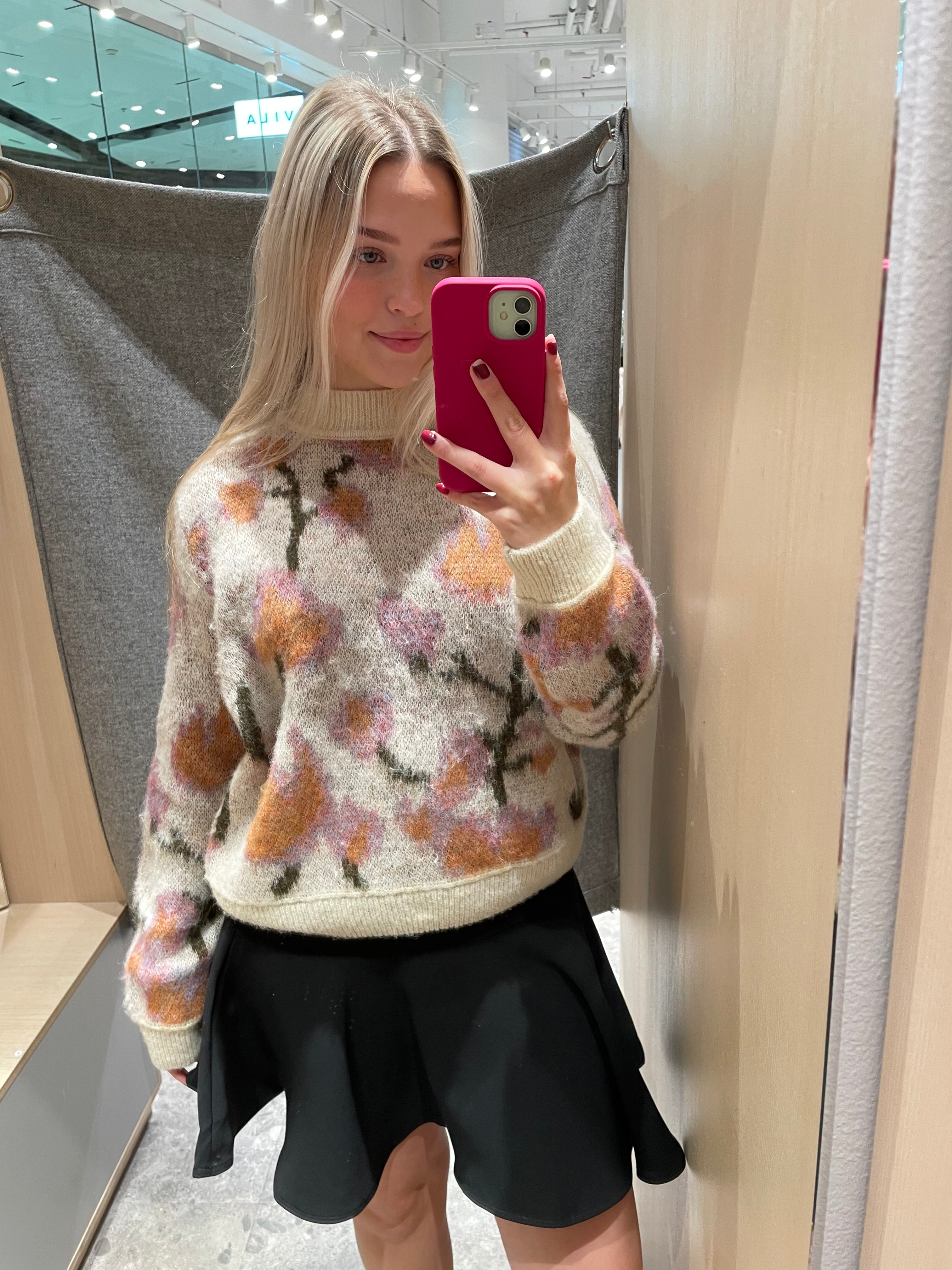 OBJLUCIE Pullover - White Sand